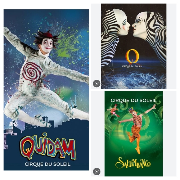 Other New Cirque Du Soleil Souvenir Program Bundle Quidam O Saltimbanco Poshmark